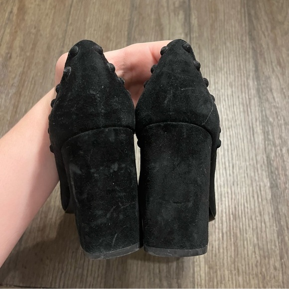 Tory Burch suede studded heels - Picture 4 of 7